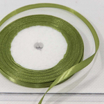 Лента Атласная 0,5см х 28м Сатин (Зеленый)