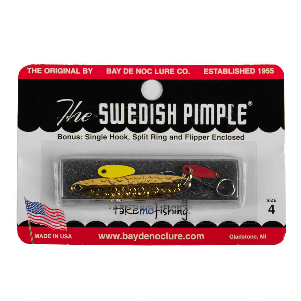 Блесна Bay de Noc Swedish Pimple #4 (44мм, 7гр)