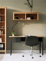 IKEA Письменный стол HEMNES,155*65*74, белый-коричневый, КЫМОР (ХЕМНЭС ИКЕА)