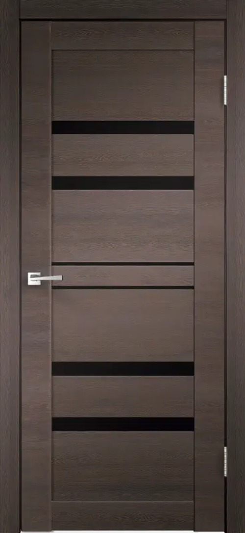 Межкомнатная дверь LINEA 6 Дуб венге браш