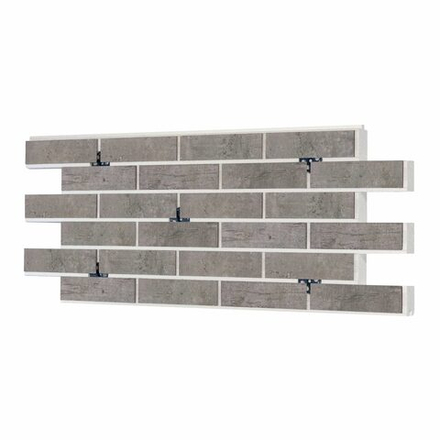Клинкерная термопанель ППС BestPoint Exclusive Cement Dark 1020х455 мм