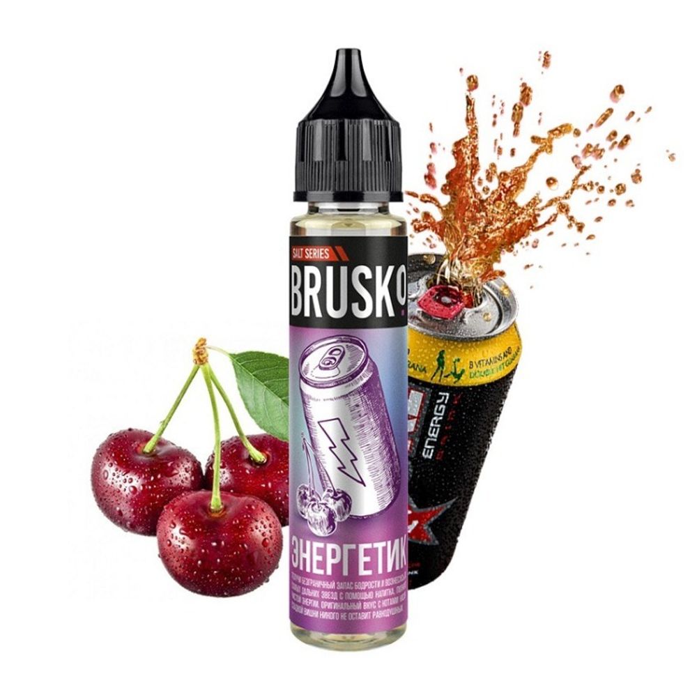 Brusko Salt 30 мл - Енергетик (20 мг salt) Brusko Salt 30 мл - Енергетик (20 мг salt)
