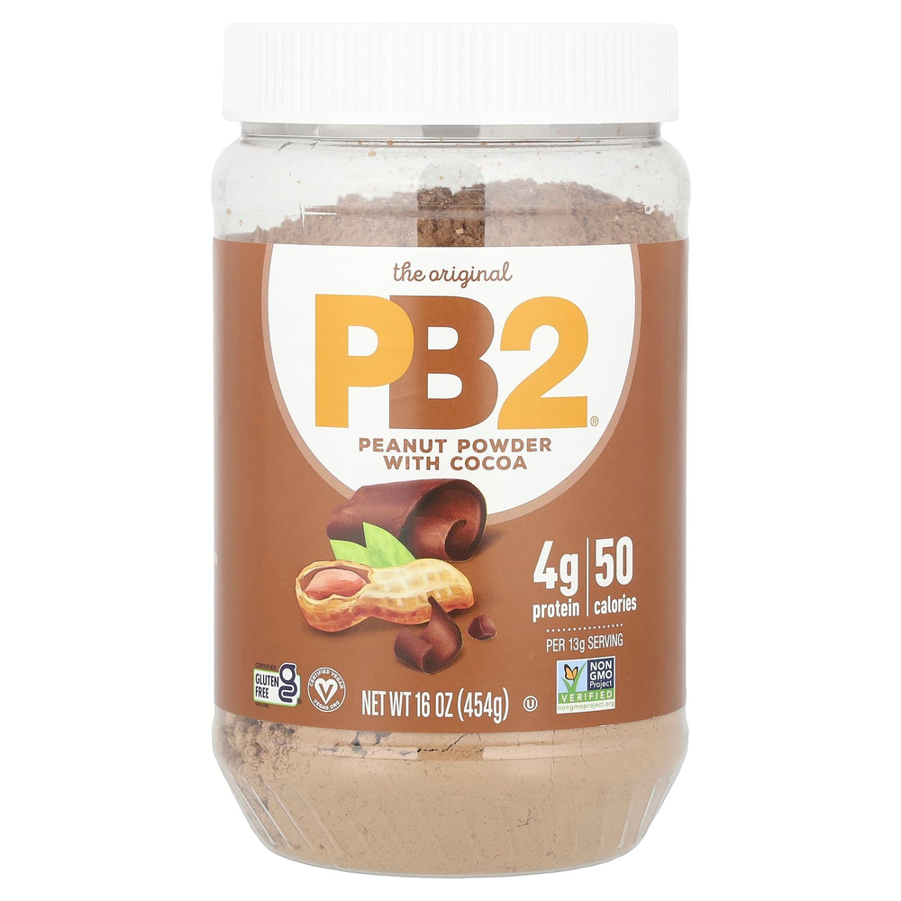 PB2 Foods, The Original PB2®, арахисовая паста в порошке с какао, 454 г (16 унций)