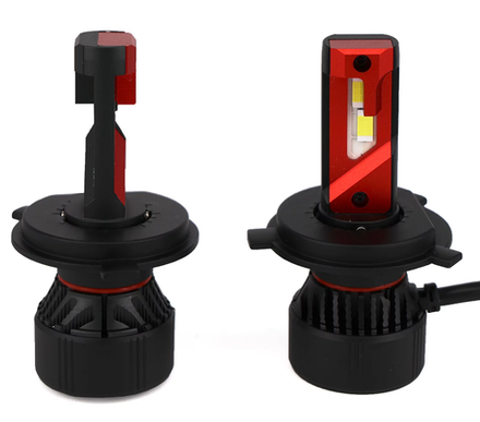 Светодиодные лампы H4 Sariti Y1 с вентилятором, 5500K, 12V 45W (комплект, 2шт)