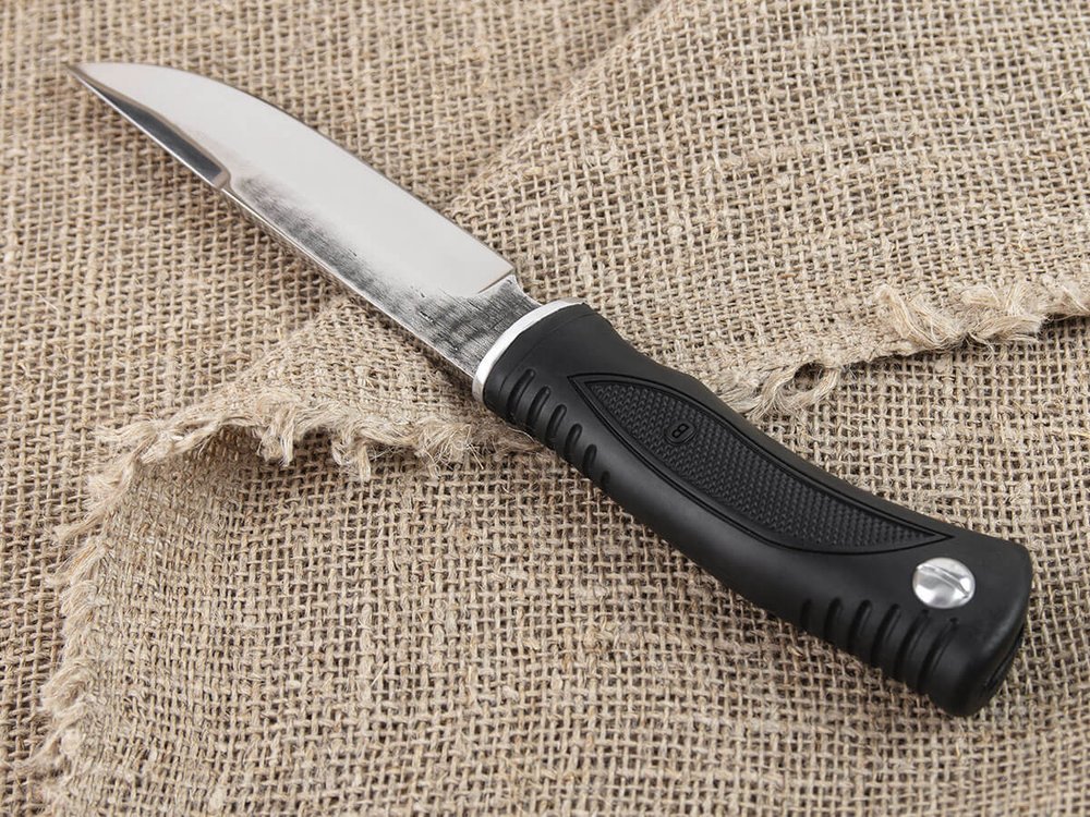 Нож трансформер "Енот", сталь Bohler N690, рукоять резина