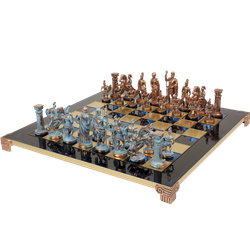 Manopoulos Шахматы металлические эксклюзивные "Греко-Романский Период"