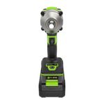 Гайковерт ударный акк. Greenworks IW5500, 24V, б/щет, 1/2'', 500Нм, 3 режима, 1х5Ач,ЗУ,кор (3805007CUG)