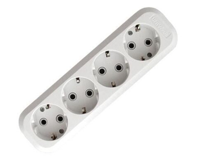 Колодка UNIVERSAL 4 Гнезда СЗ АБС-Пластик E304