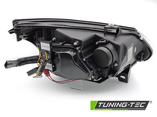 Фары передние ANGEL EYES BLACK LED INDICATOR для BMW E60/E61 05-07