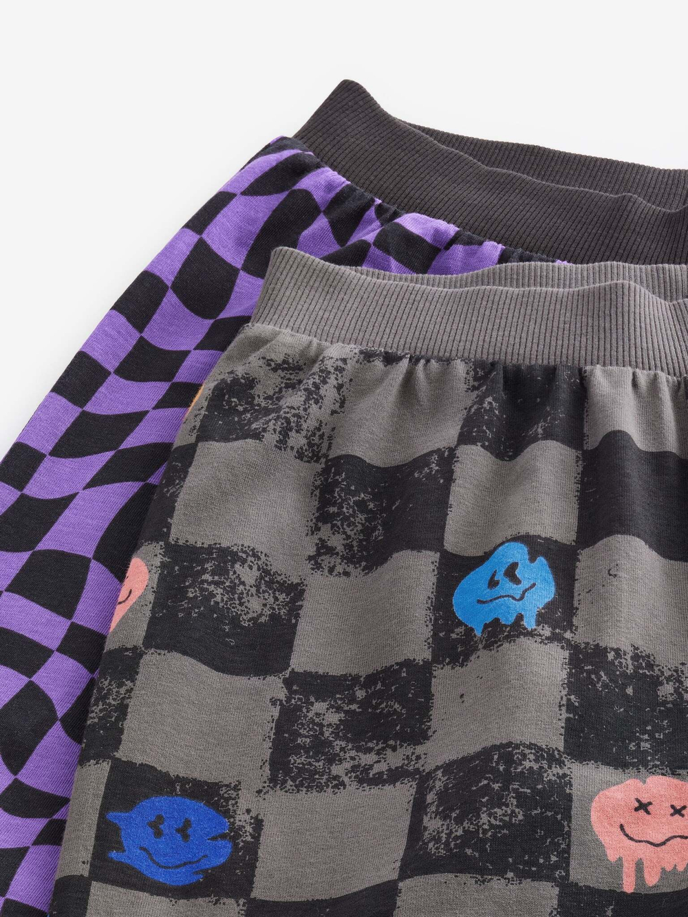 Пижама для мальчика Next B82-968, 2 шт., Серый, Фиолетовый