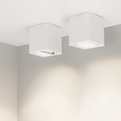 Светильник SP-CUBUS-S100x100-8W Day4000 (WH, 45 deg, 230V) (Arlight, IP20 Металл, 3 года) 036048