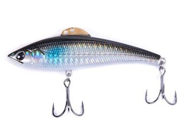 Воблер тонущий вертикальный LJ Pro Series  BASARA VIB S 80.00/150