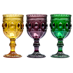 Комплект винных фужеров Кабошон 6 штук Объект мечты