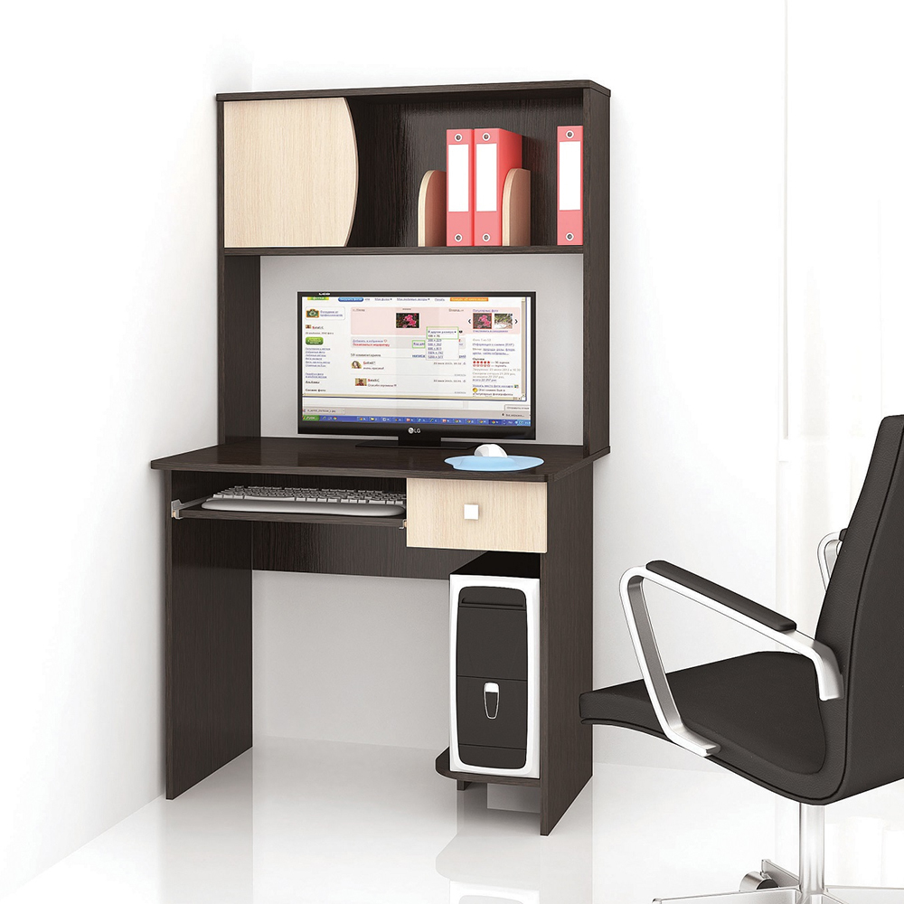 Стол компьютерный Грета-4, венге