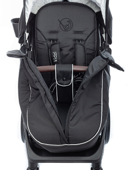 Прогулочная коляска Kidzi Storm Black