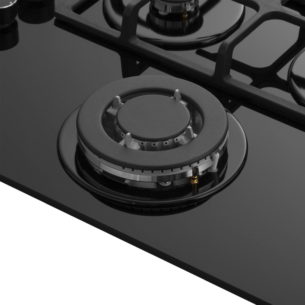 Газовая варочная панель Meferi MGH604BK GLASS ULTRA фото 9