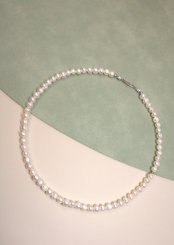 Чокер из натурального жемчуга "Жемчужная россыпь"