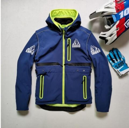 Мотокуртка Enduro синяя XXL