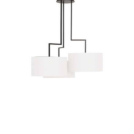Потолочный дизайнерский светильник  Noon 3 by Zeitraum (белый)
