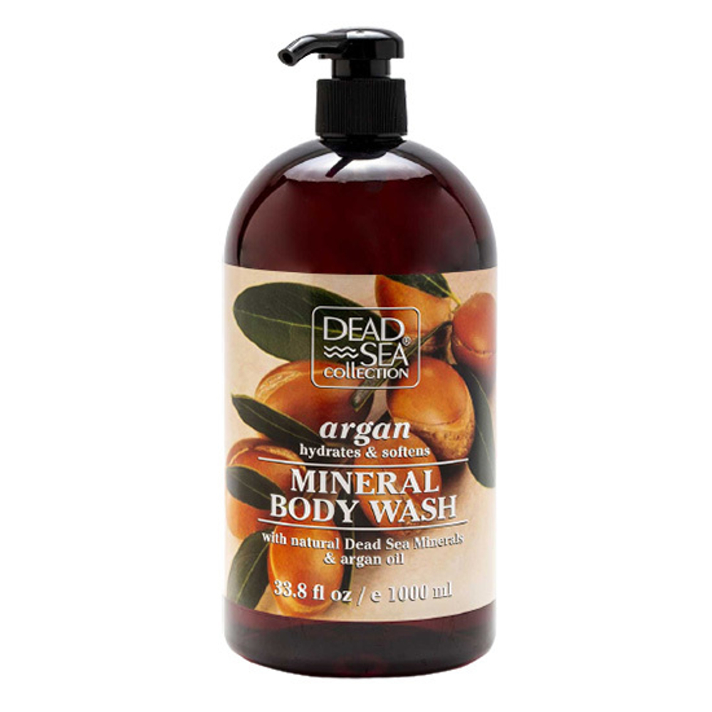 Гель для душа с Аргановым маслом и минералами Мертвого моря DSC Argan Body Wash 1л