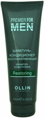 OLLIN PREMIER FOR MEN Шампунь-кондиционер восстанавливающий 250мл/ Shampoo-Conditioner Restoring