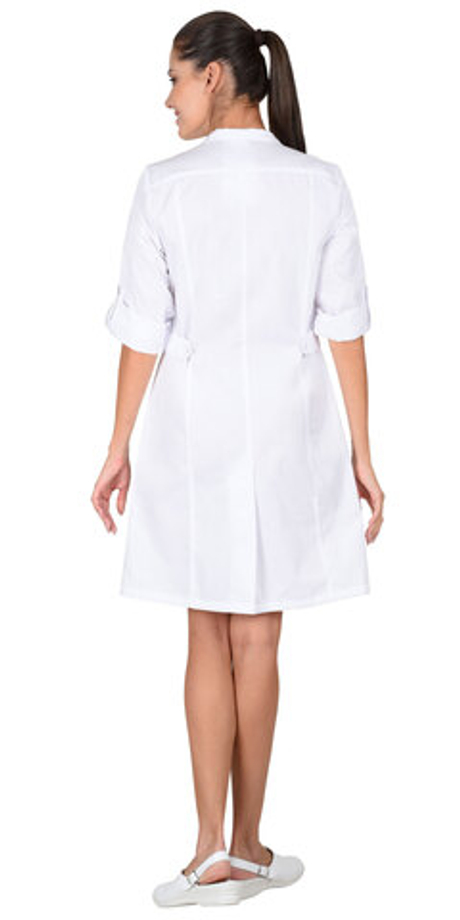 Халат "СИРИУС-ГЛЭМ" женский белый