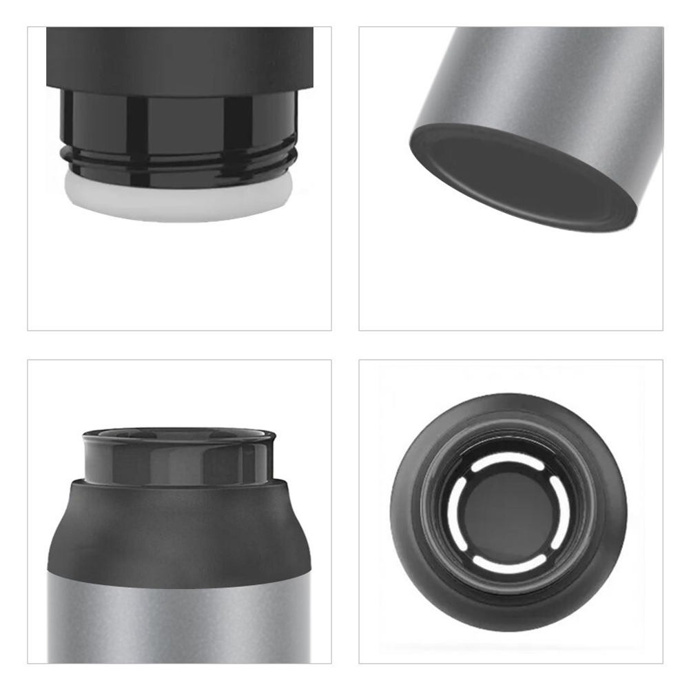 Термобутылка Thermocafe by Thermos TCSB-800SY GY (0,8 литра), стальная