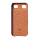 Кожаный чехол MagSafe Mujjo Full Leather Case для iPhone Air Чехол из натуральной телячьей велюровой цельнозерновой кожи с мелкозернистой фактурой и вырезом для Контроллера камеры