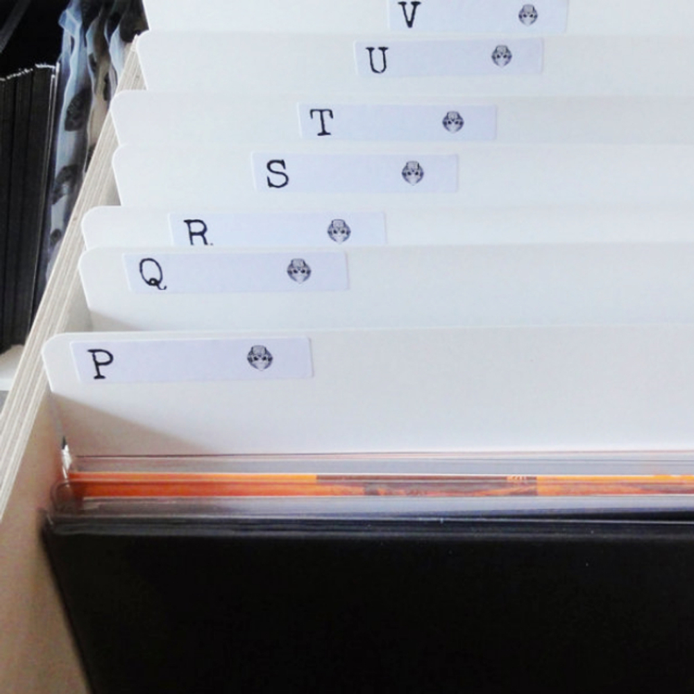 Разделители Для Виниловых Пластинок, Красные (Vinyl Dividers Red)
