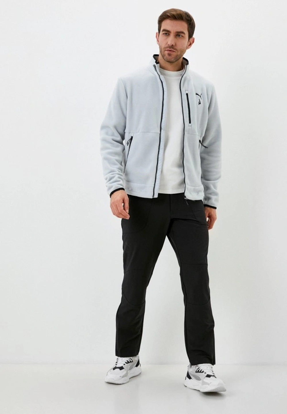 Мужская олимпийка PUMA SEASONS FLEECE FULL ZIP M