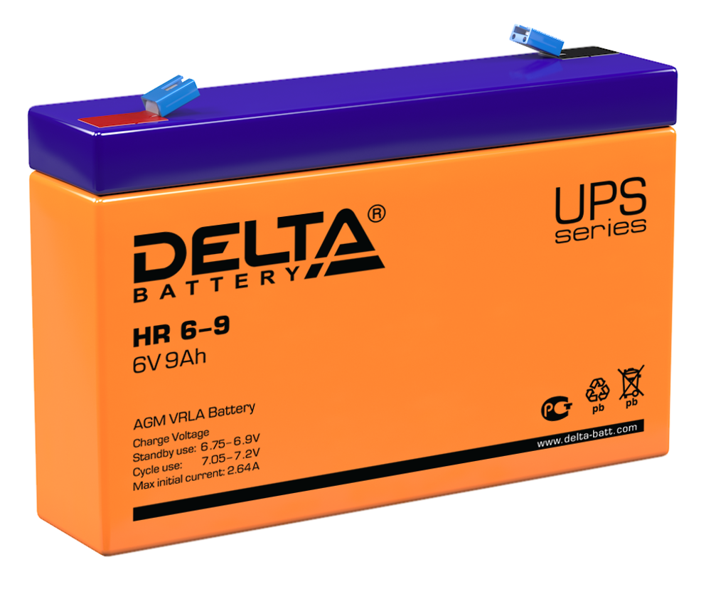 Батарея  Delta HR 6-9