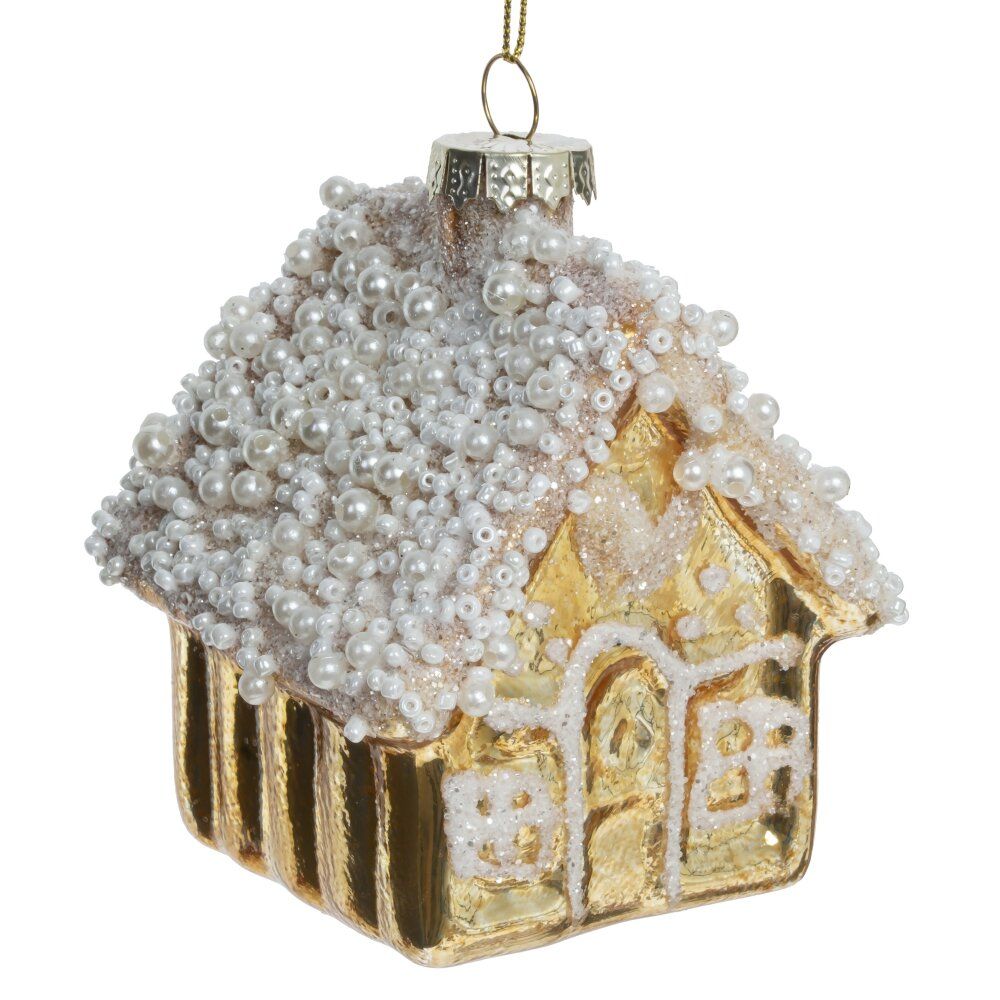 GAEM Украшение новогоднее "Домик", L7 W7 H10 см