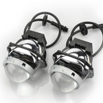 Светодиодные билед модули i8 Hella 3R Bi-Led Double Vision 3.0 дюйма, 2 чипа, крепление 3R (комплект, 2шт)