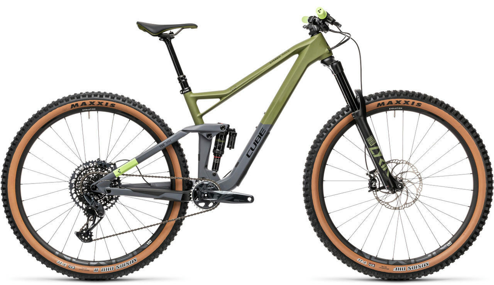 Двухподвесный велосипед Cube Stereo 150 C:62 Race 29 (2021)