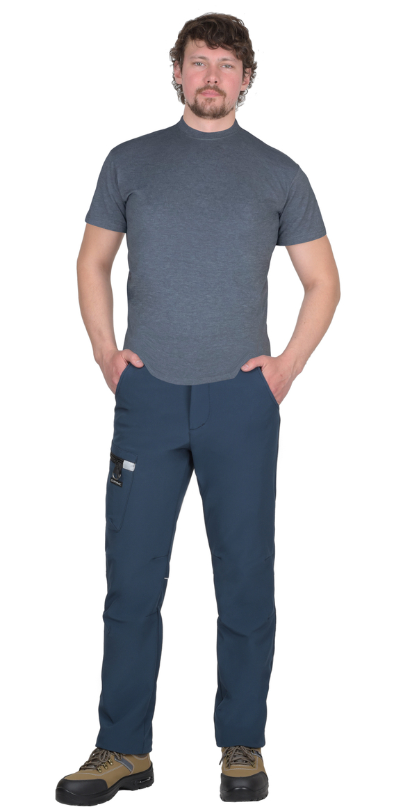 Футболка меланж тёмно-серый 160 г/м2