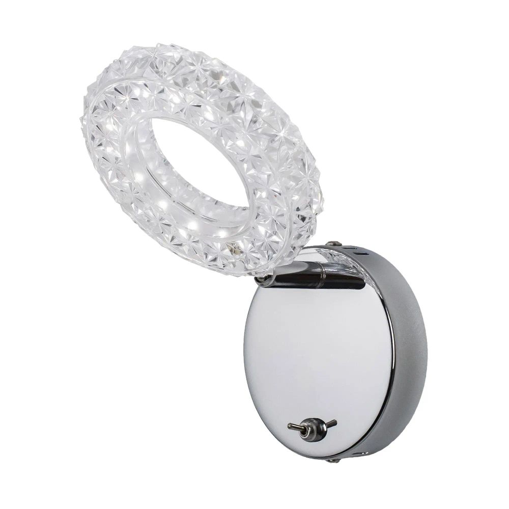 Citilux Кристалино CL559511 LED Спот поворотный с выключателем Хром