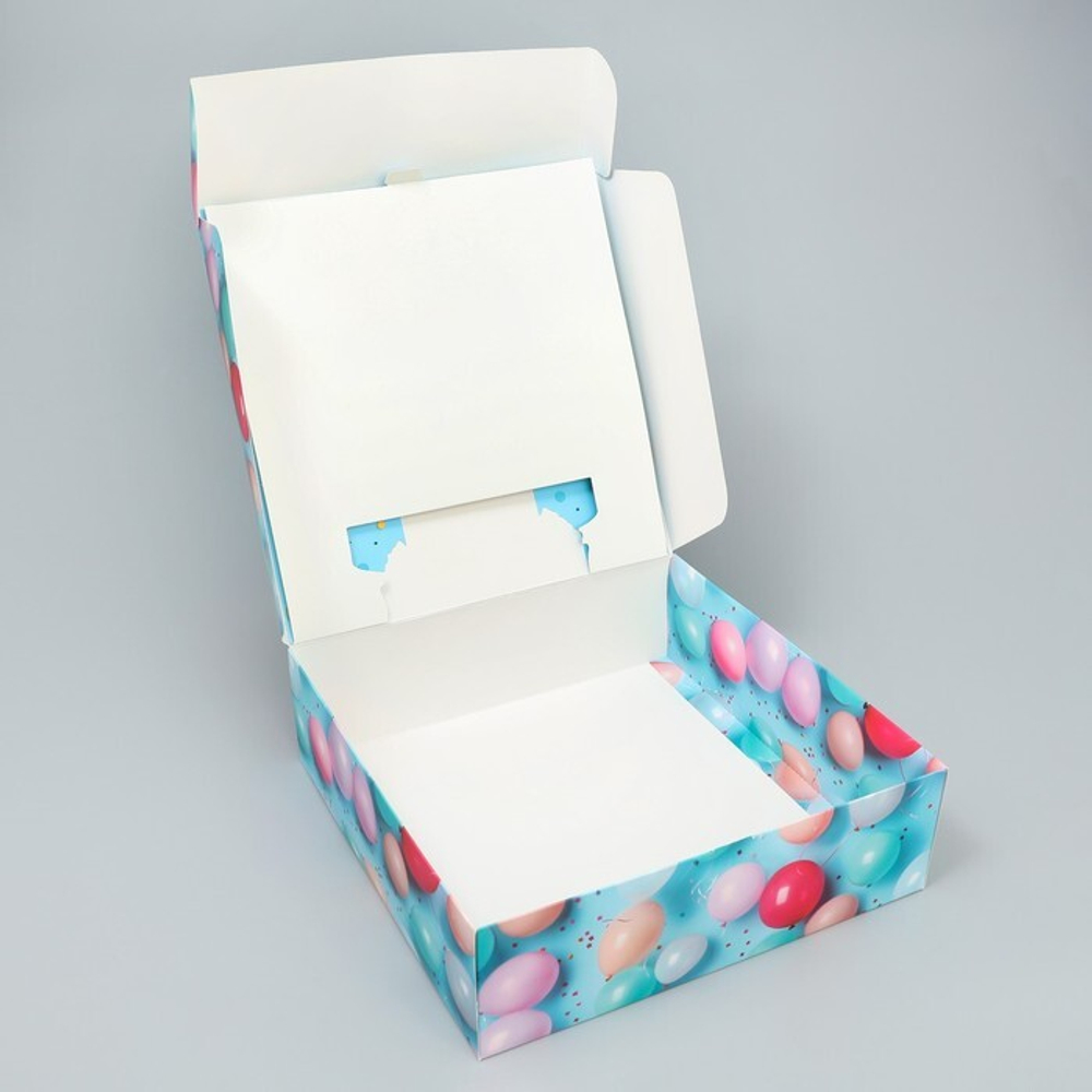 Коробка складная «Всё сбудется», 26 х 26 х 8 см