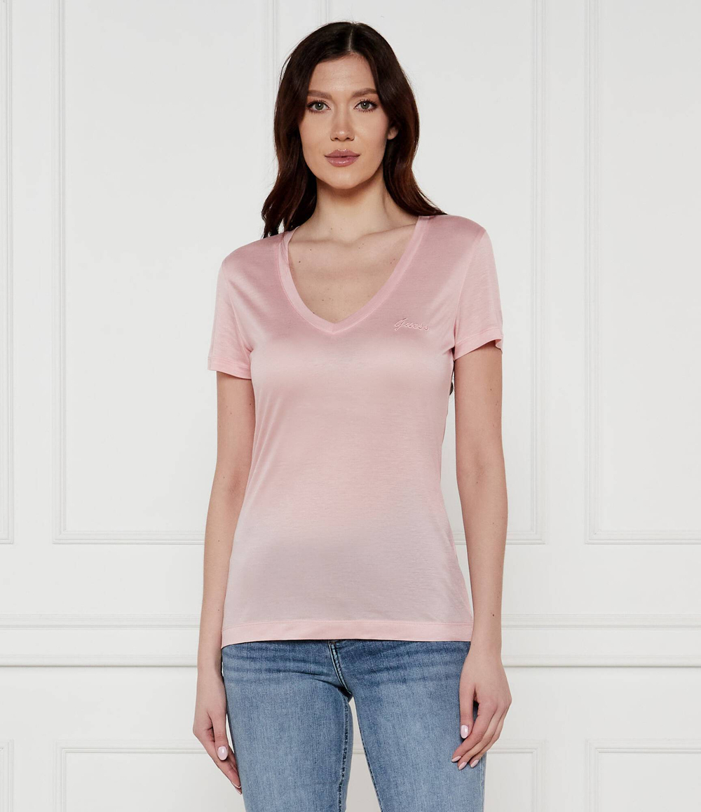 Футболка GUESS - розовый(W5GP31 KCSX2)