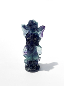 Фигурка ангела из флюорита