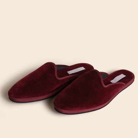 Тапочки открытые Voyage Burgundy (40)