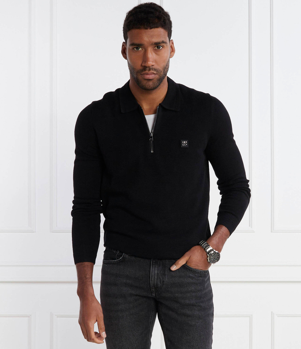 Поло Sastor HUGO - черный(50504386)