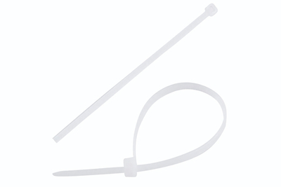 Хомут стяжка 100шт 150*2,5мм белый, нейлон