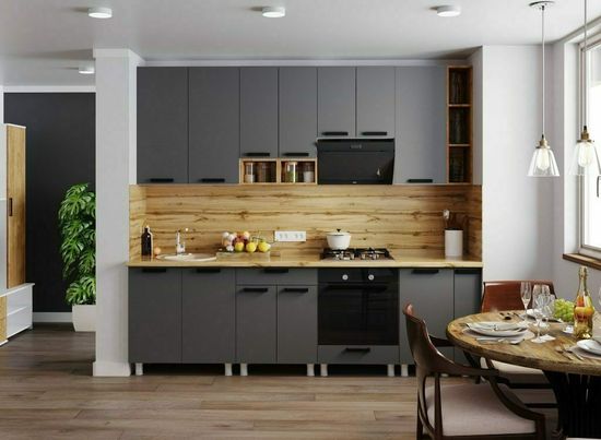 вариант компоновки модульная кухня ОСЛО