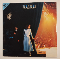 Винтажная виниловая пластинка LP Rush Exit Stage Left (Germany 1981)