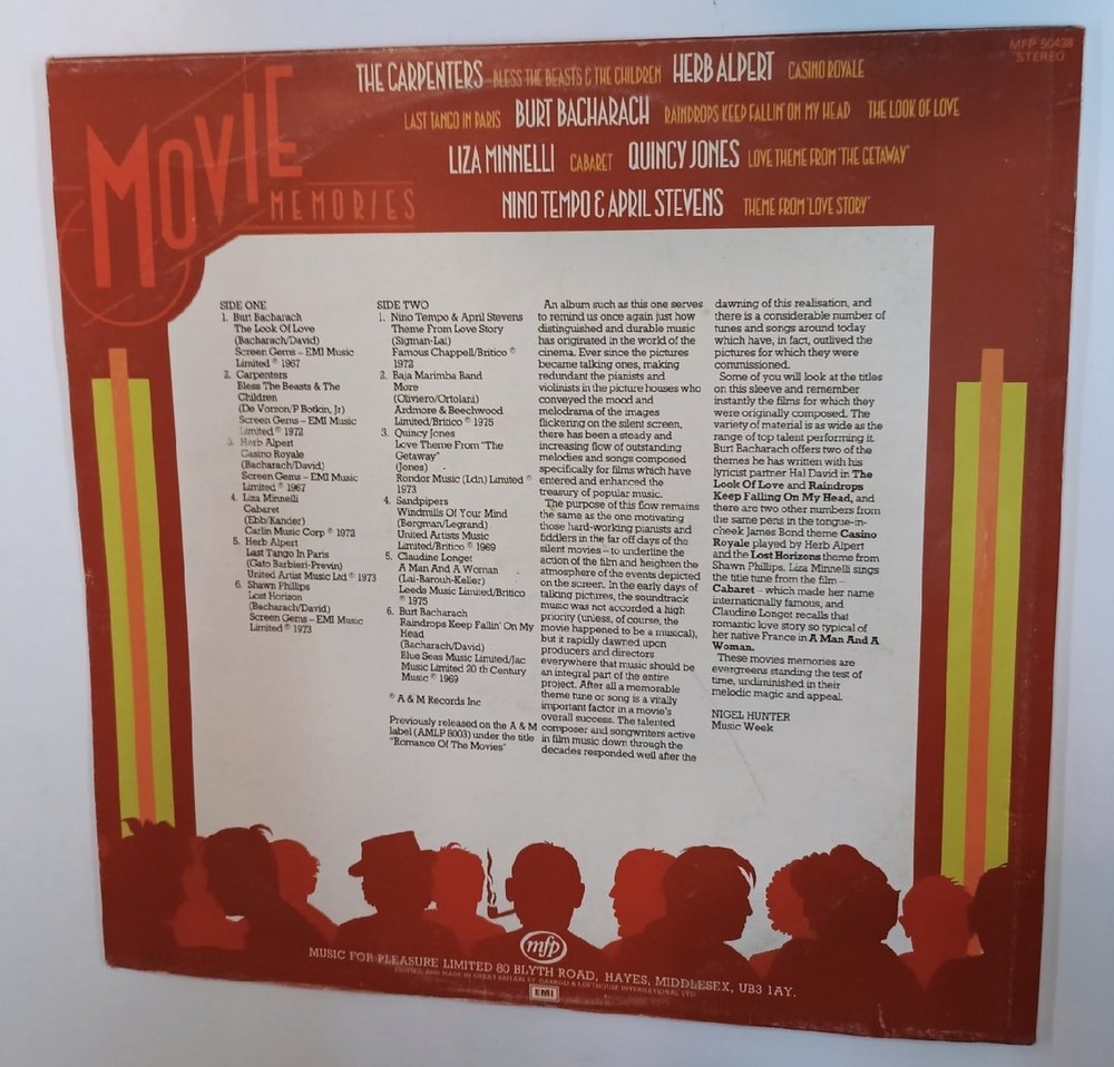 Various Movie Memories (UK 1975)