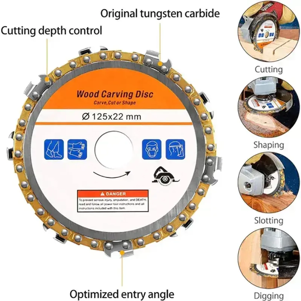 Диск пильный 125 x 3.5 x 22; 14 зуб.