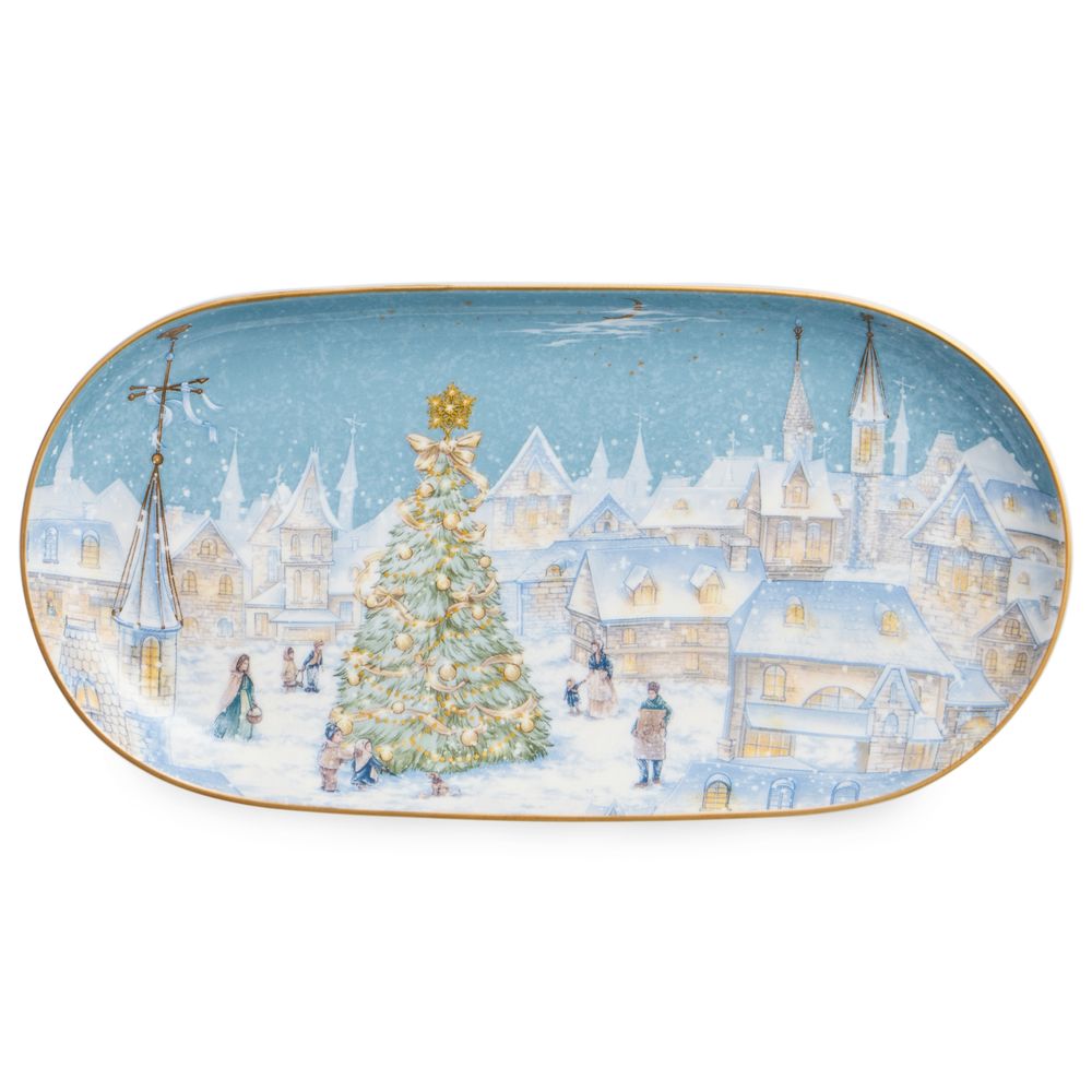 БЛЮДО ОВАЛЬНОЕ LEFARD "СНЕЖНАЯ КОРОЛЕВА" 20,5 СМ (КОР=60ШТ.)