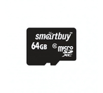 64 Gb microSD Smartbuy Class 10 без адаптера