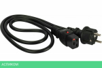 Шнур питания Lanmaster LAN-PP19/SH-5.0-BK черный