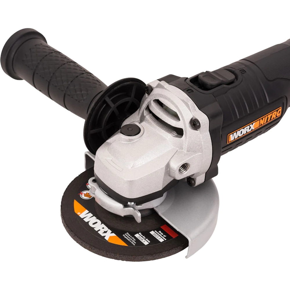 WORX WX813 аккумуляторная ушм (болгарка) (1 x 4 Ач, ЗУ) WX813